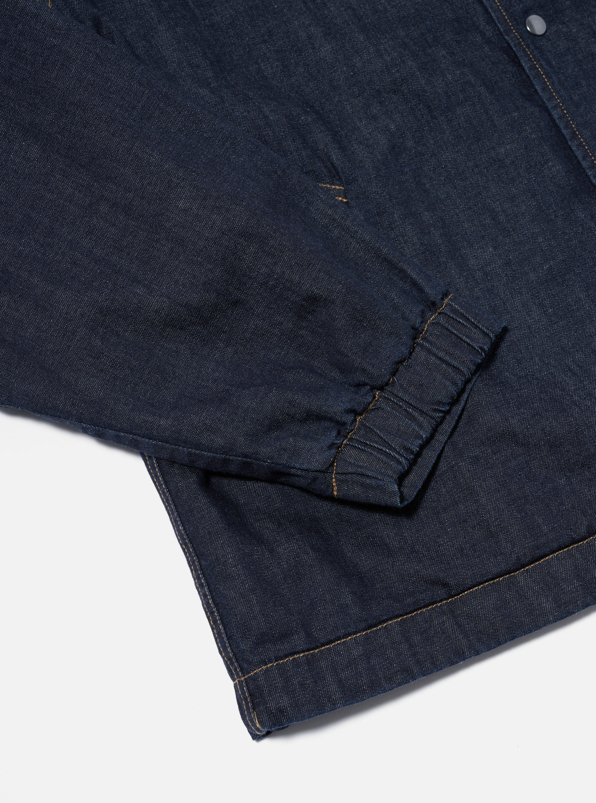 Indigo 8oz Organic Denim Head Coach Jacket