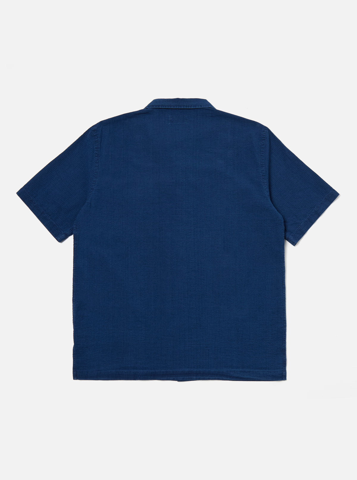 Washed Indigo Seersucker Road Shirt