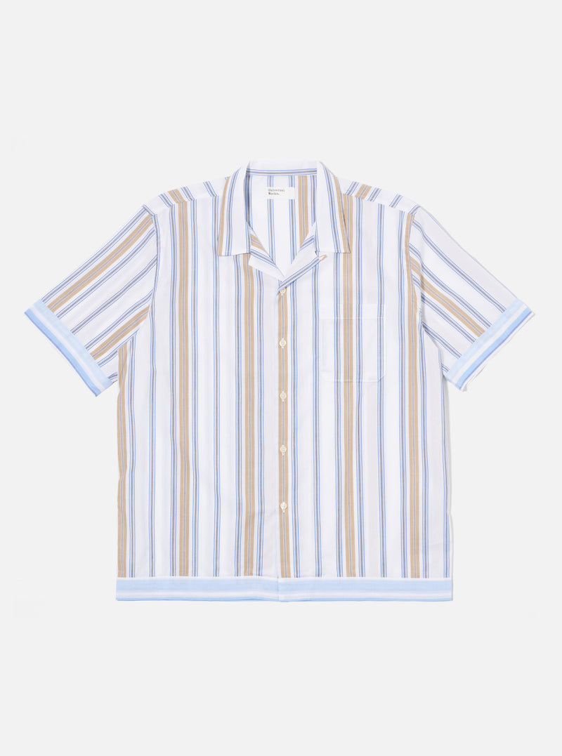 Blue/Sand Pop Stripe Three Dean Road