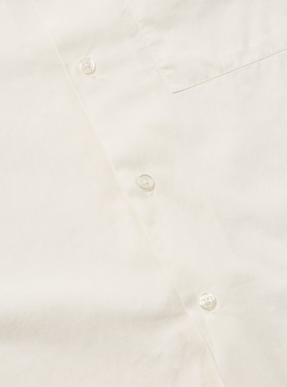 Ecru Gardenia Lycot Camp Shirt