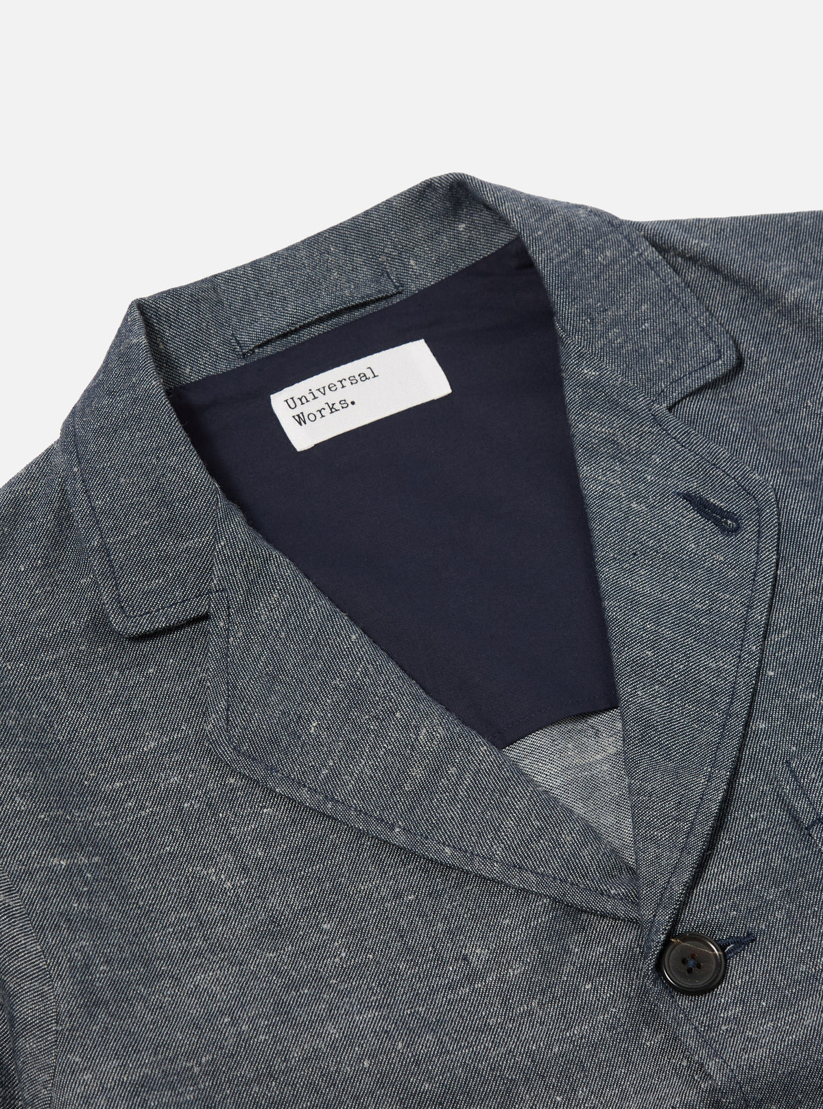 Denim Lord Cotton Linen Three Button Jacket