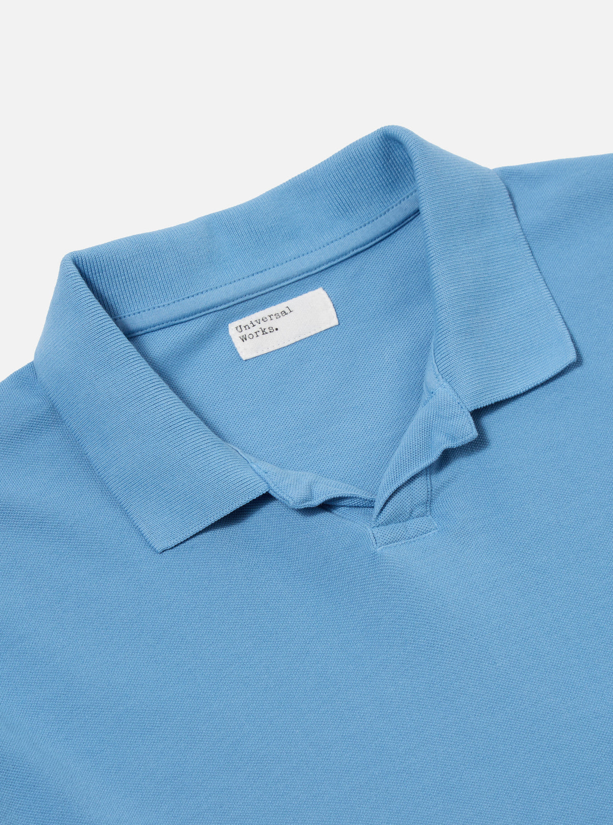 Summer Blue Piquet Vacation Polo