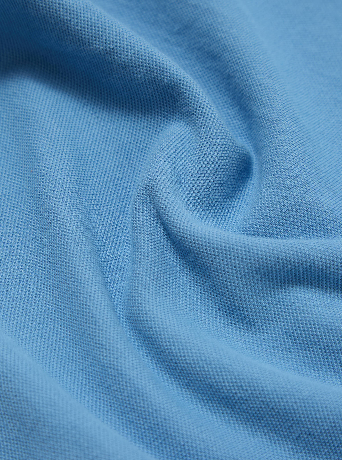 Summer Blue Piquet Vacation Polo