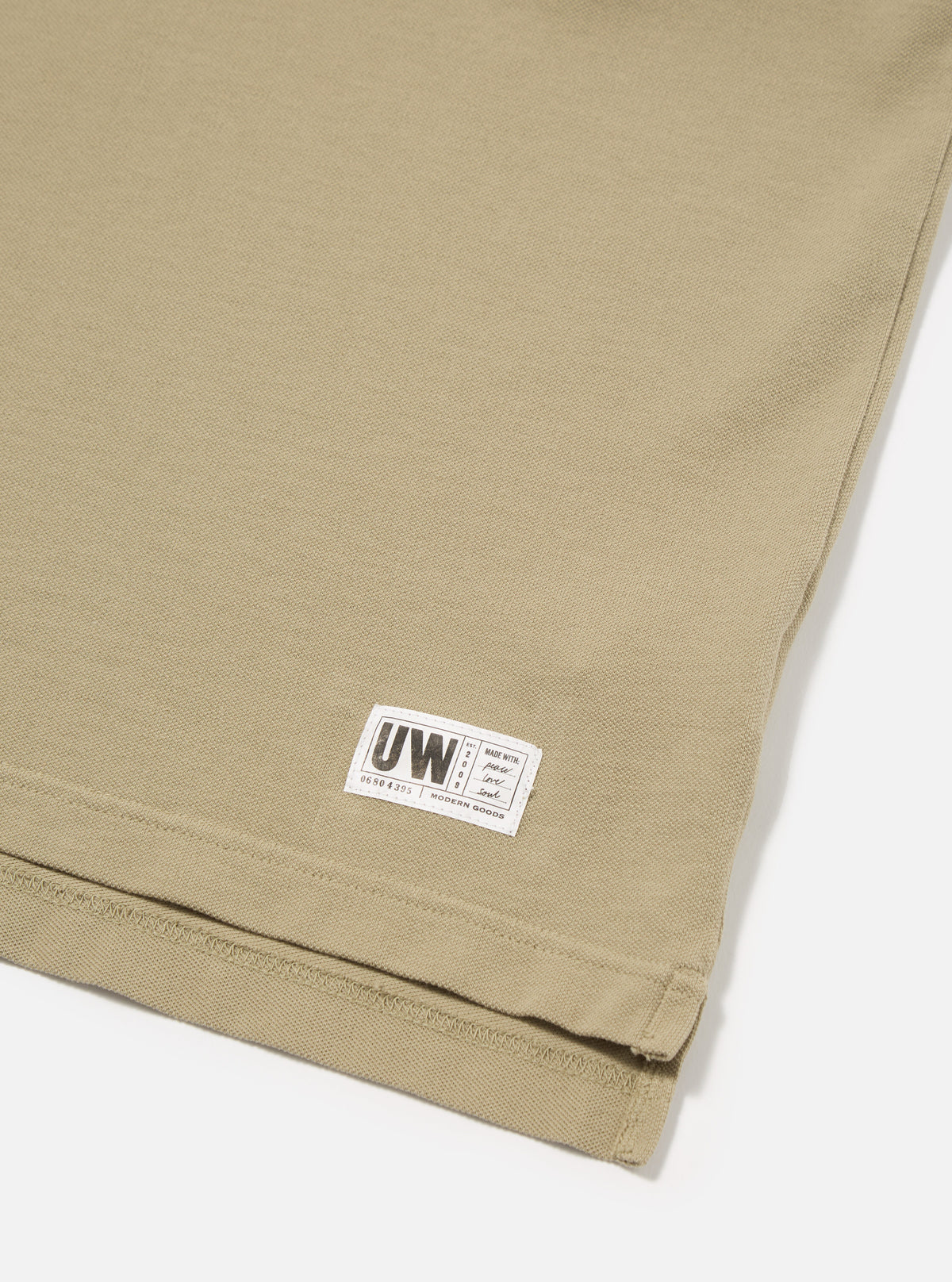 Pale Olive Piquet Vacation Polo