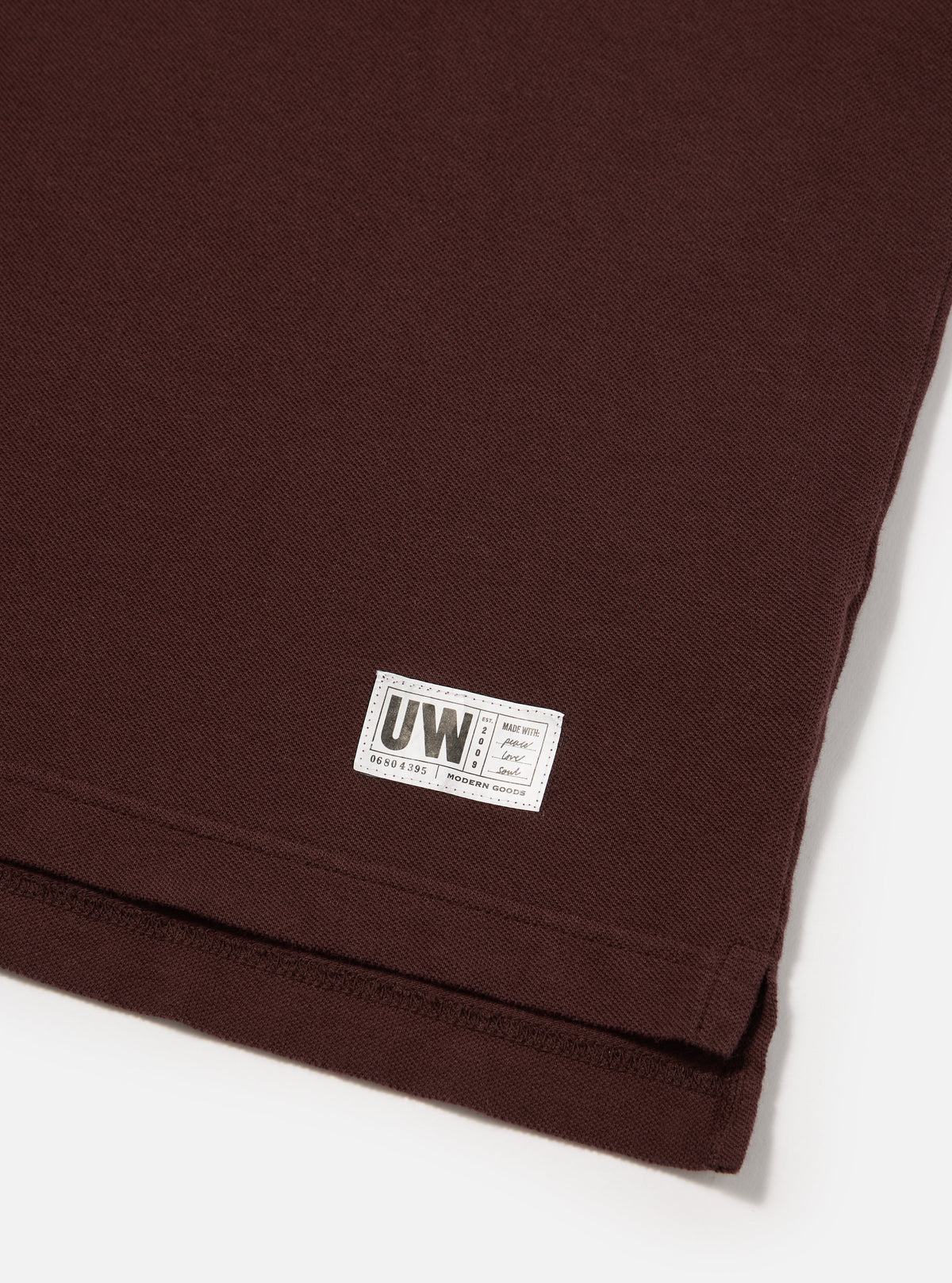 Rich Brown Piquet Vacation Polo