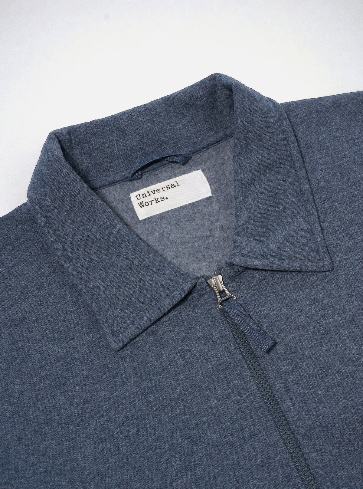 Navy Recycled Cotton Blend Jersey Tyler Jacket