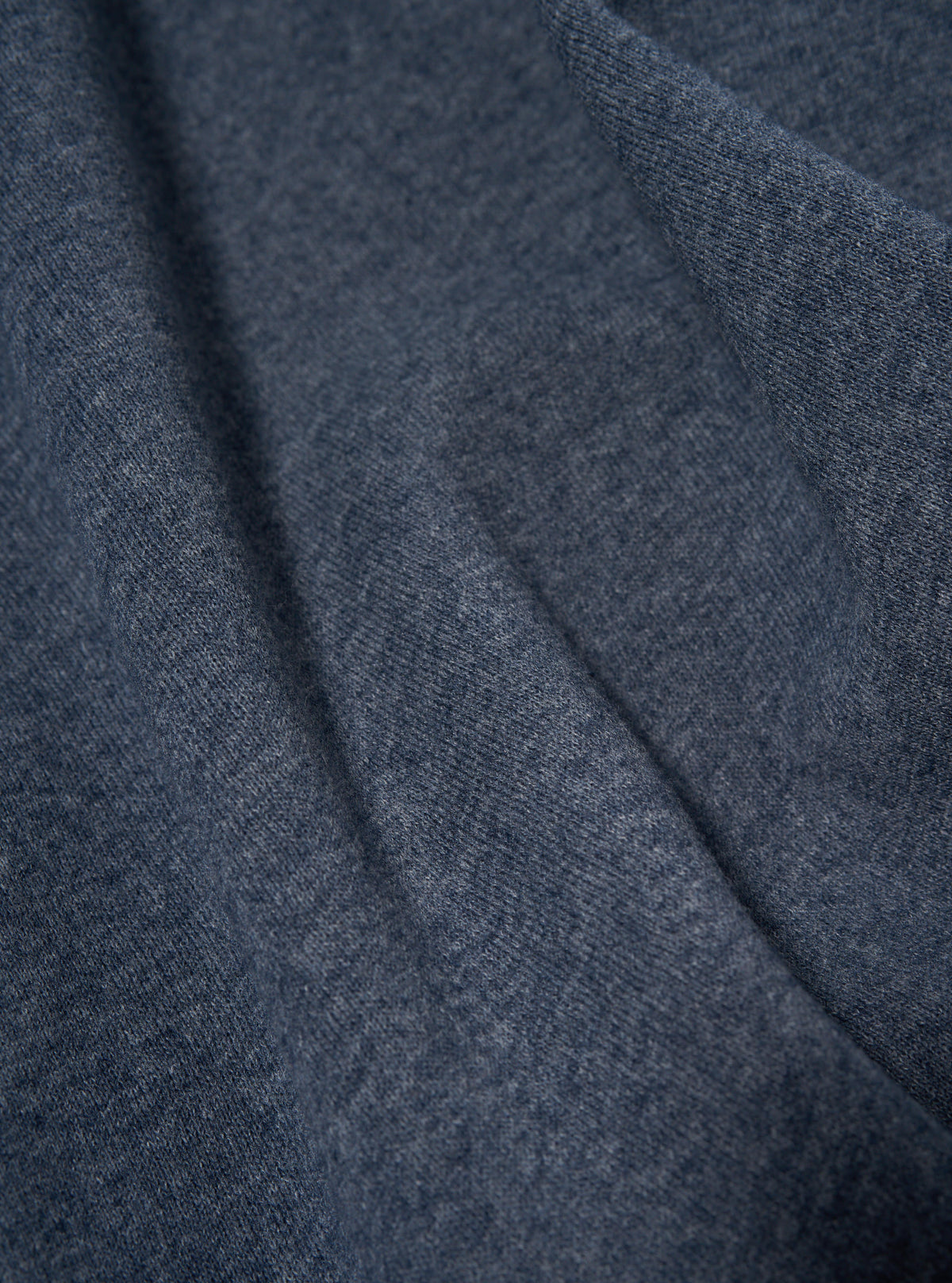 Navy Recycled Cotton Blend Jersey Tyler Jacket