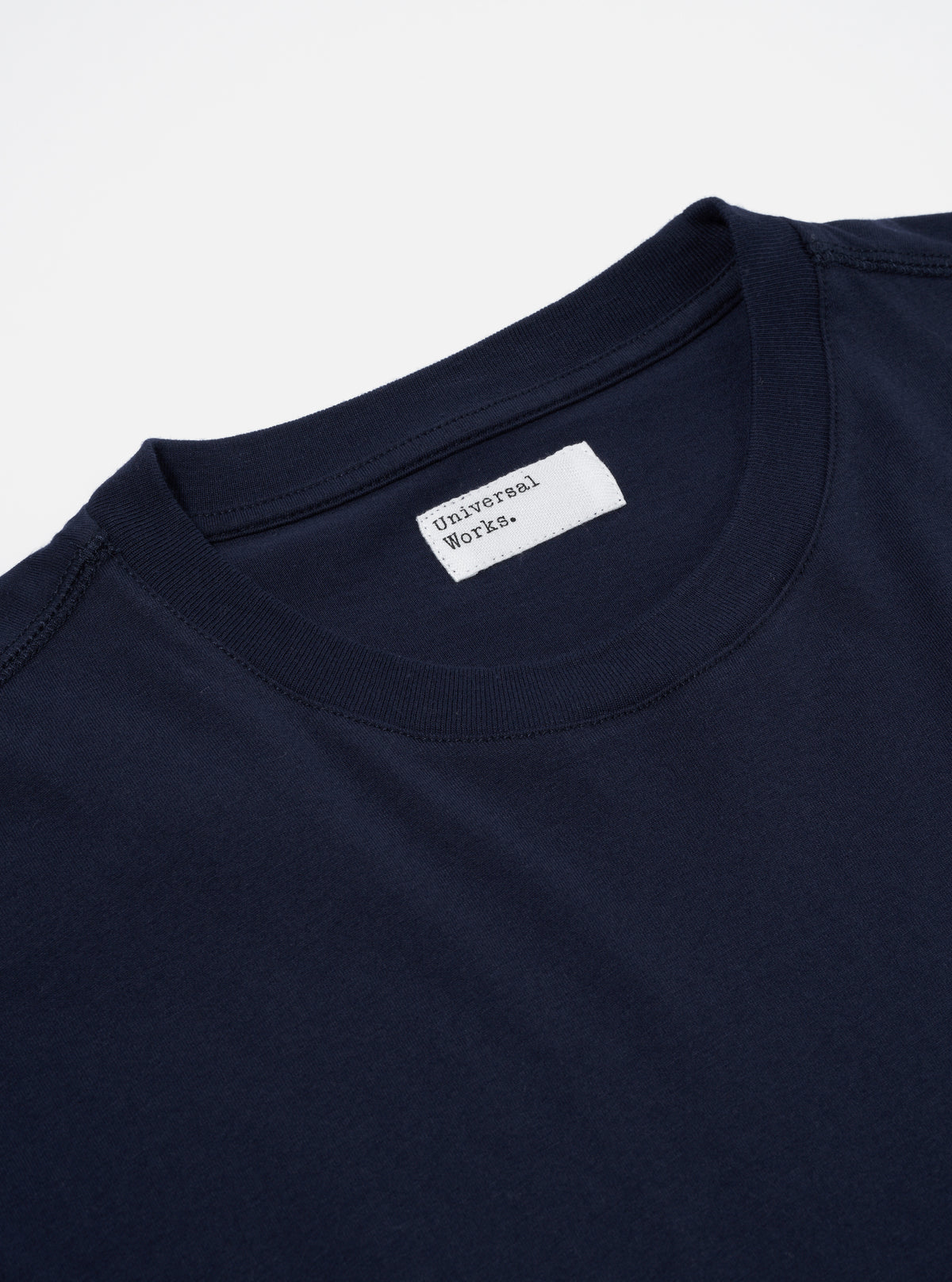 Bright Navy Organic Jersey Print Pocket Tee