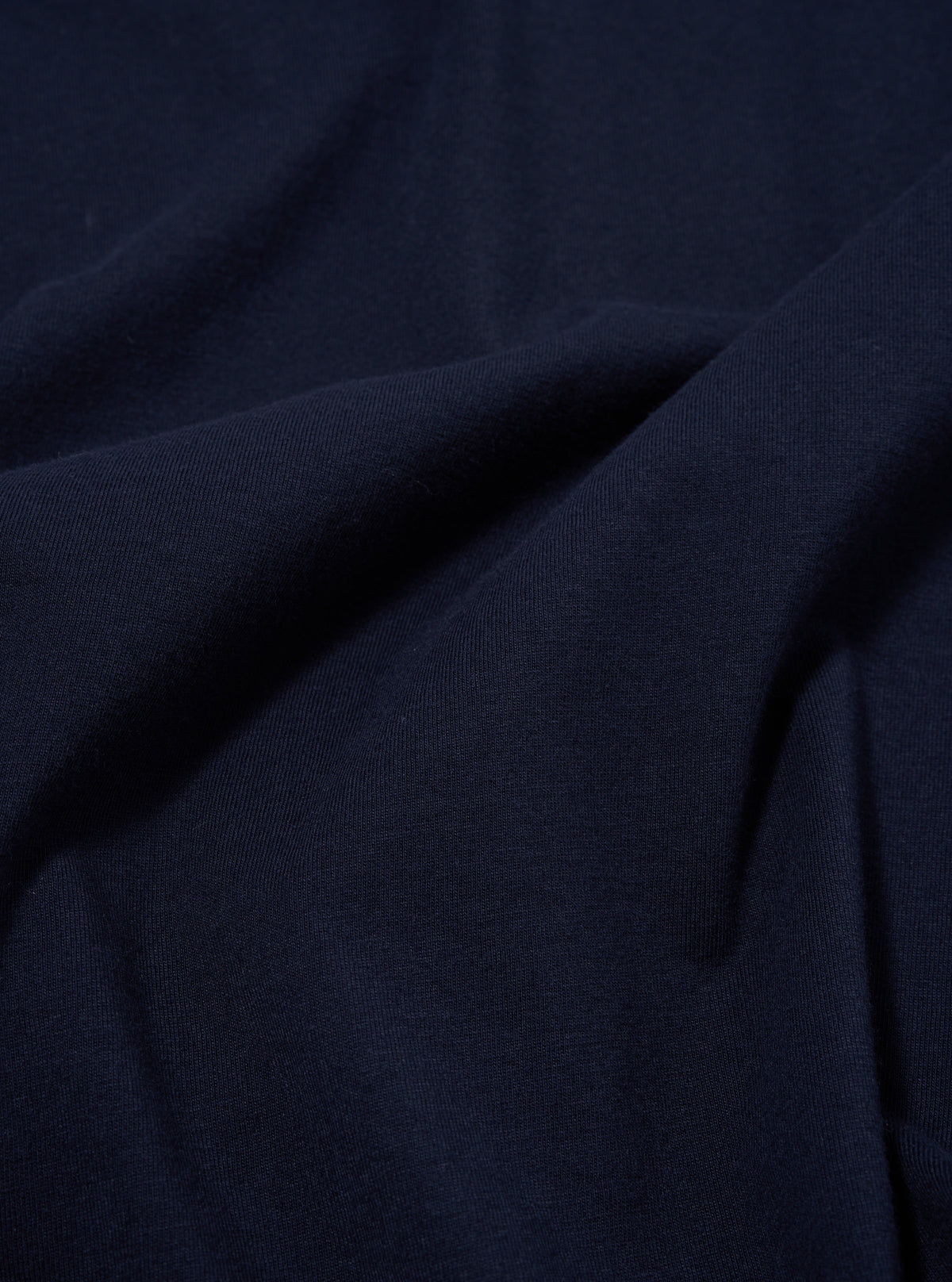 Bright Navy Organic Jersey Print Pocket Tee