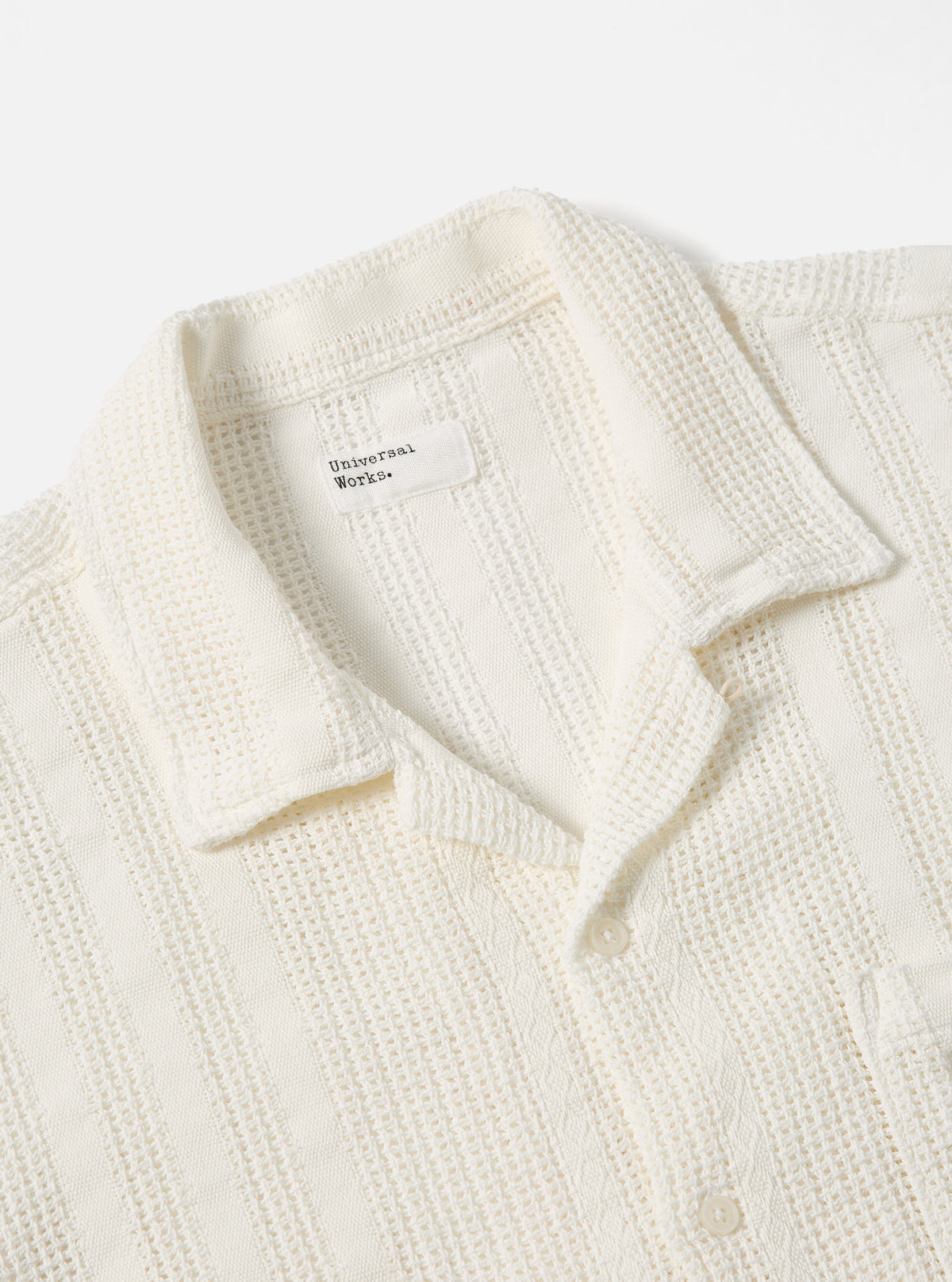 Ecru Reef Cotton Road Shirt