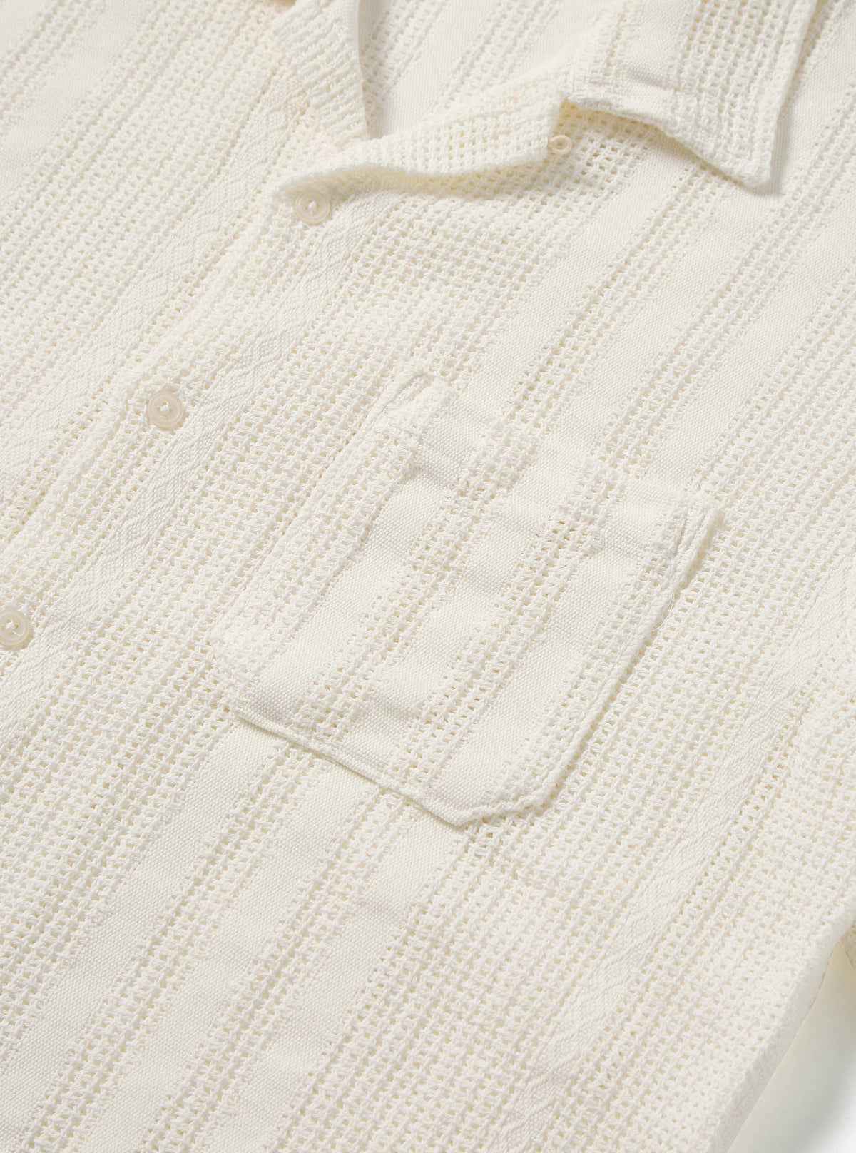 Ecru Reef Cotton Road Shirt