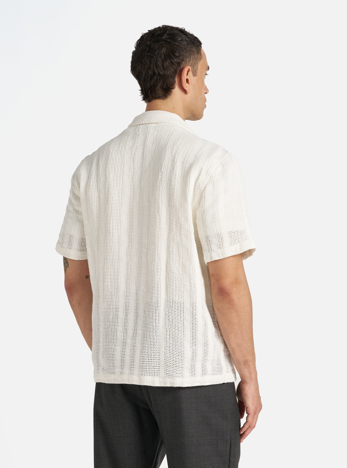 Ecru Reef Cotton Road Shirt