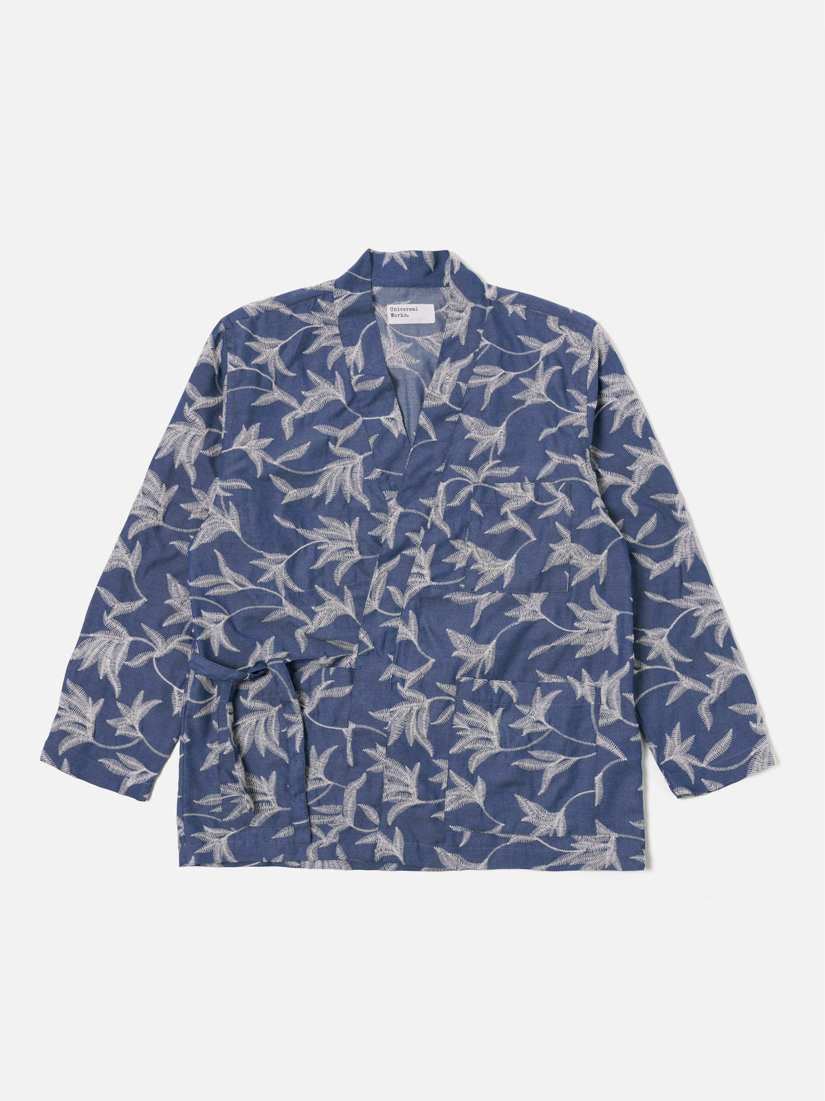 Indigo Summer Jungle Cotton Kyoto Work Jacket