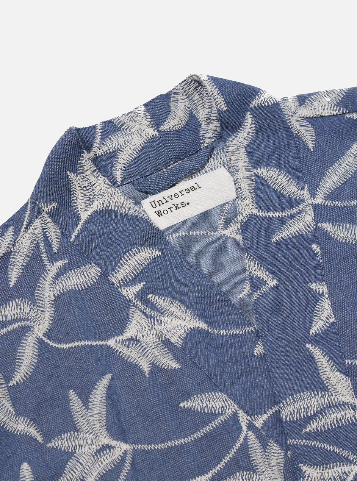 Indigo Summer Jungle Cotton Kyoto Work Jacket