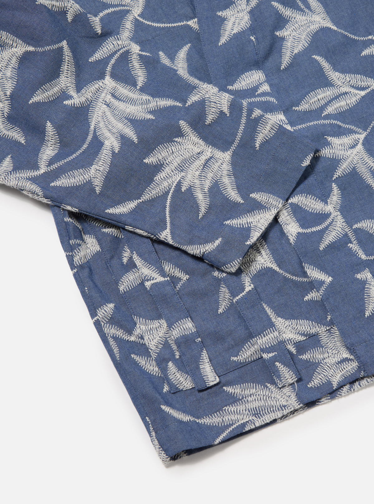 Indigo Summer Jungle Cotton Kyoto Work Jacket