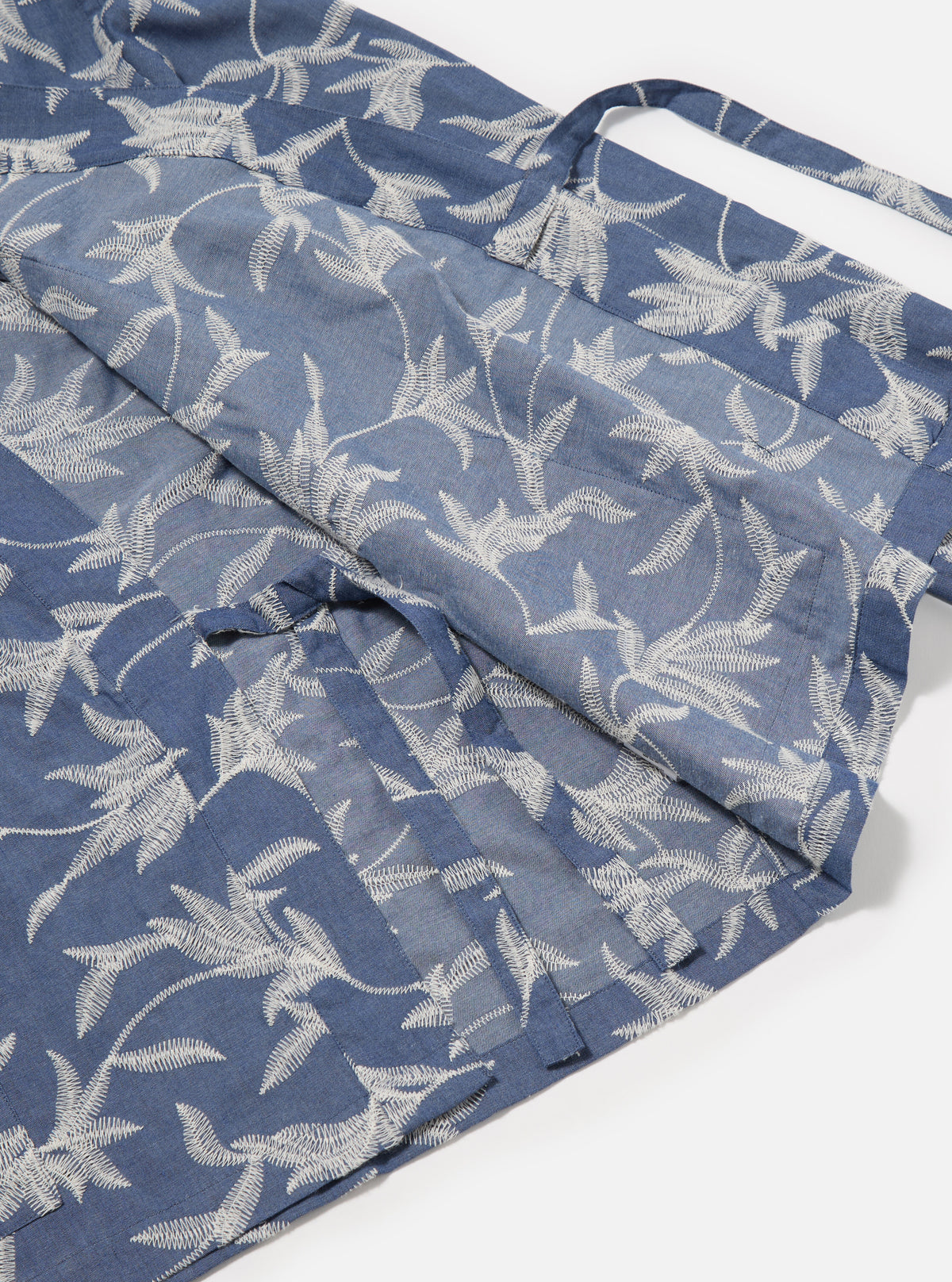 Indigo Summer Jungle Cotton Kyoto Work Jacket