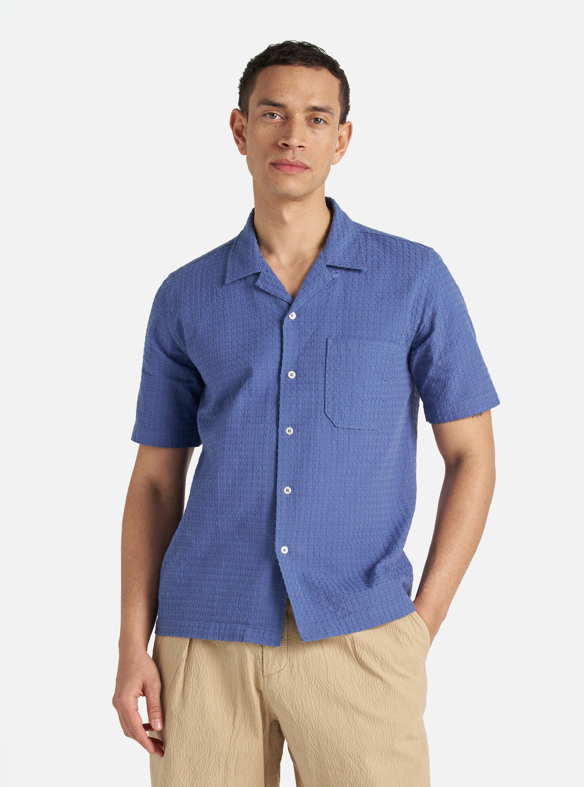 Blue Delos Road Shirt