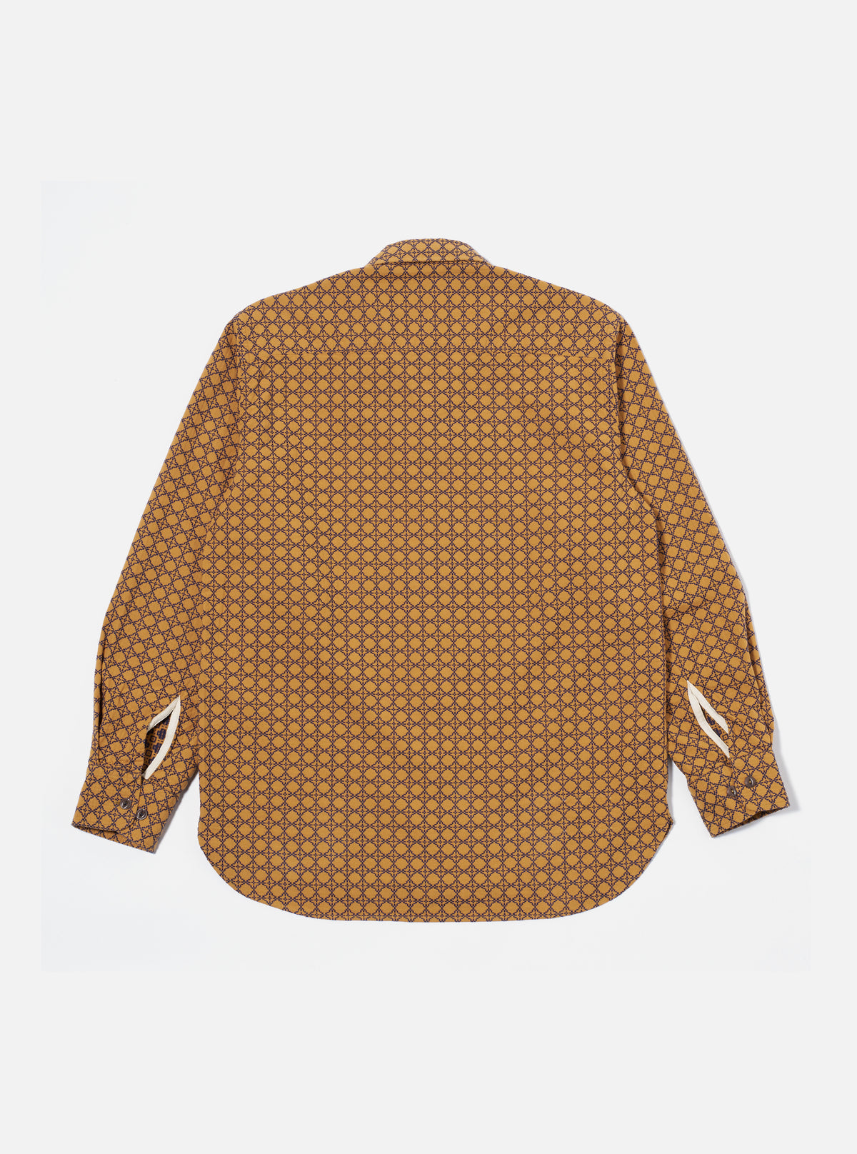 Gold/Navy Rhodes Cotton Work Shirt