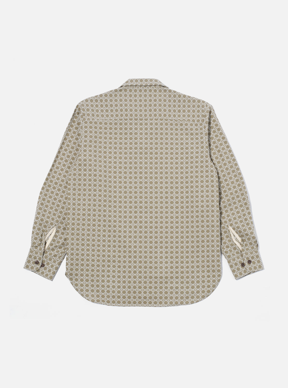 Sand/White Rhodes Cotton Work Shirt