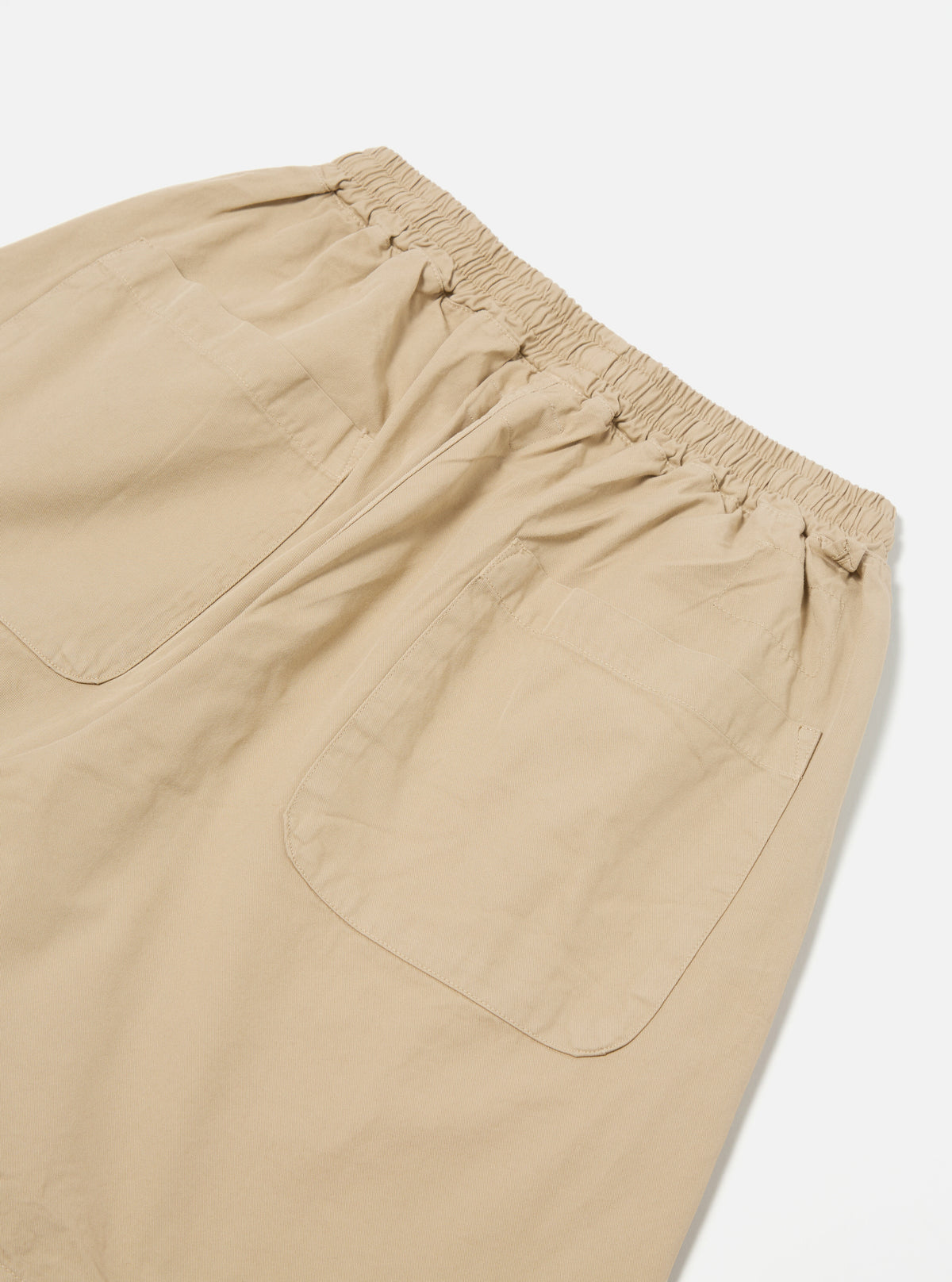 Sand Kelly Cotton Simple Short