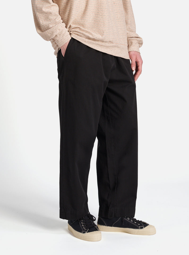 Black Kelly Cotton Judo Pant