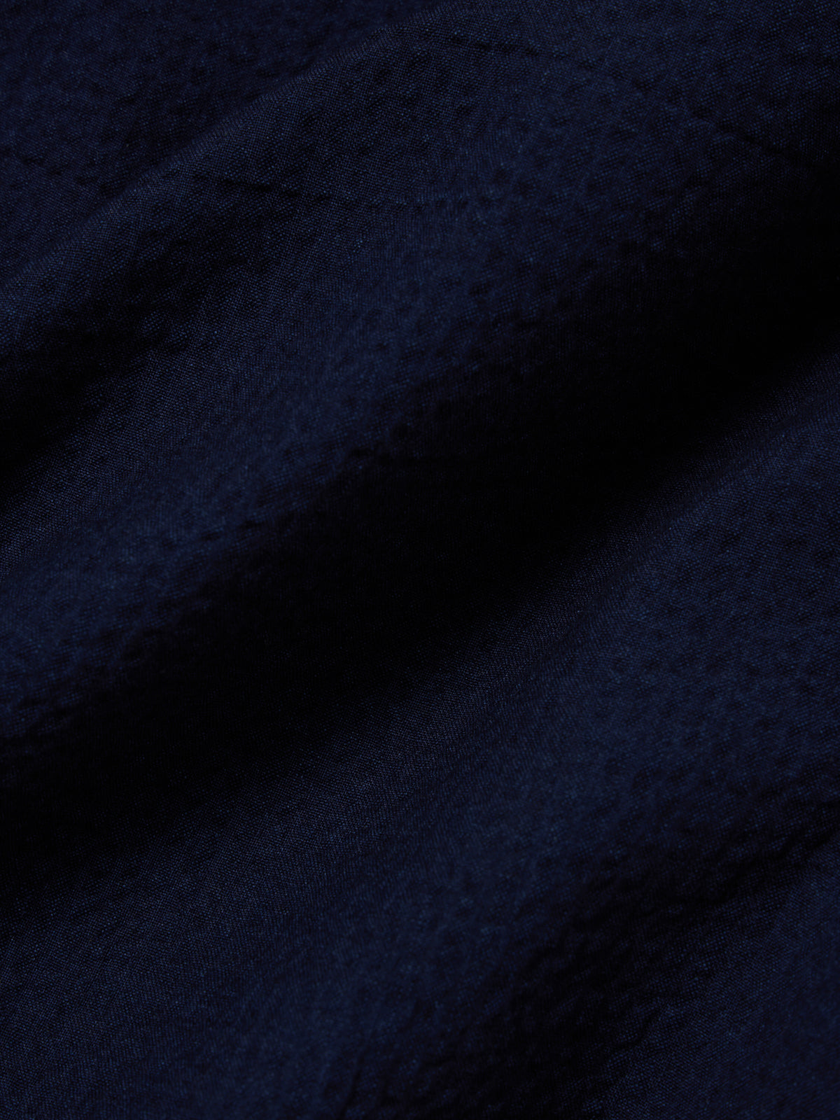 Washed Indigo Seersucker Simple Short
