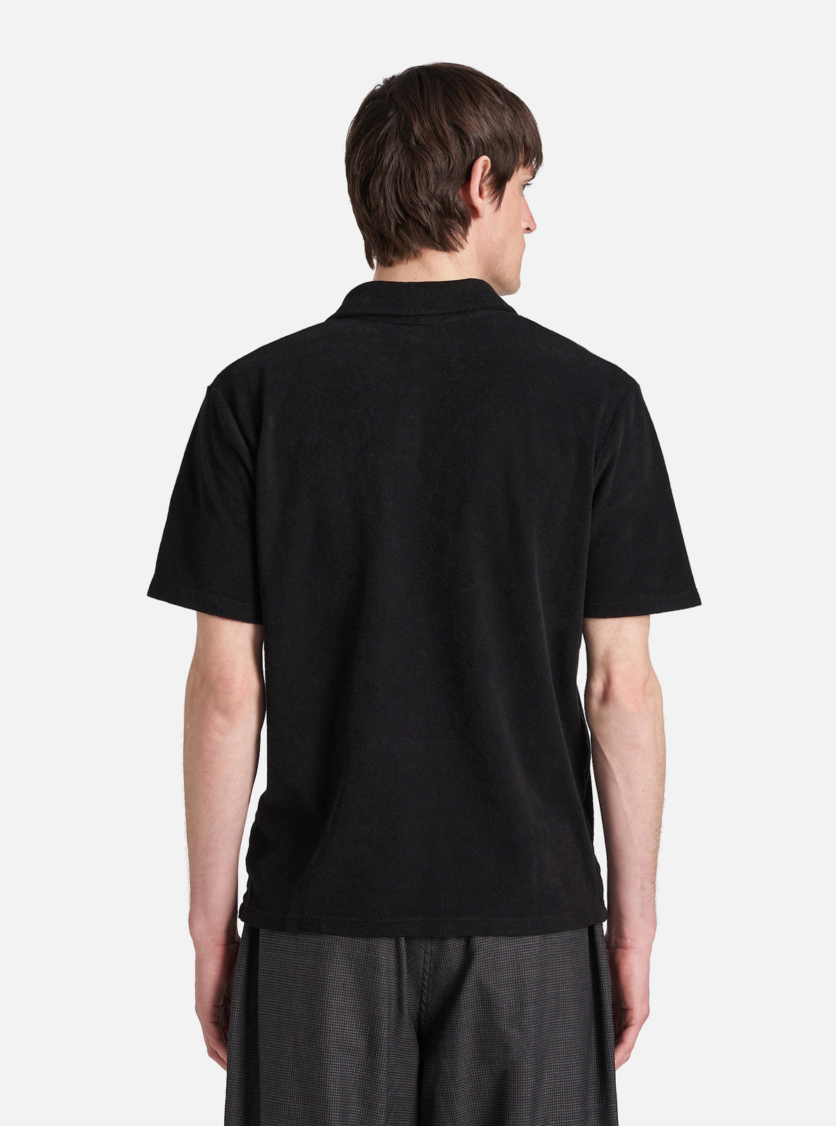 Black Light Weight Terry Newlyn Polo