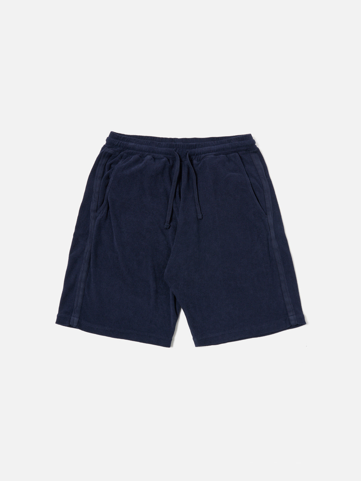 Bright Navy Light Weight Terry Simple Short