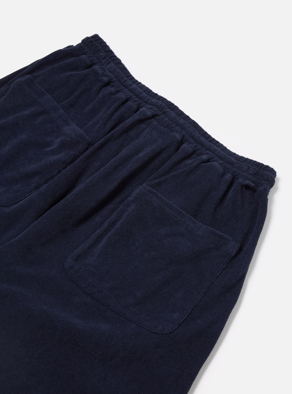 Bright Navy Light Weight Terry Simple Short