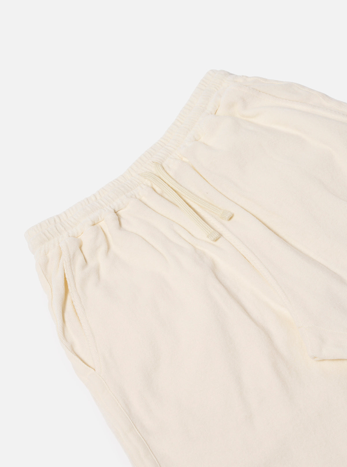 Ecru Light Weight Terry Simple Short