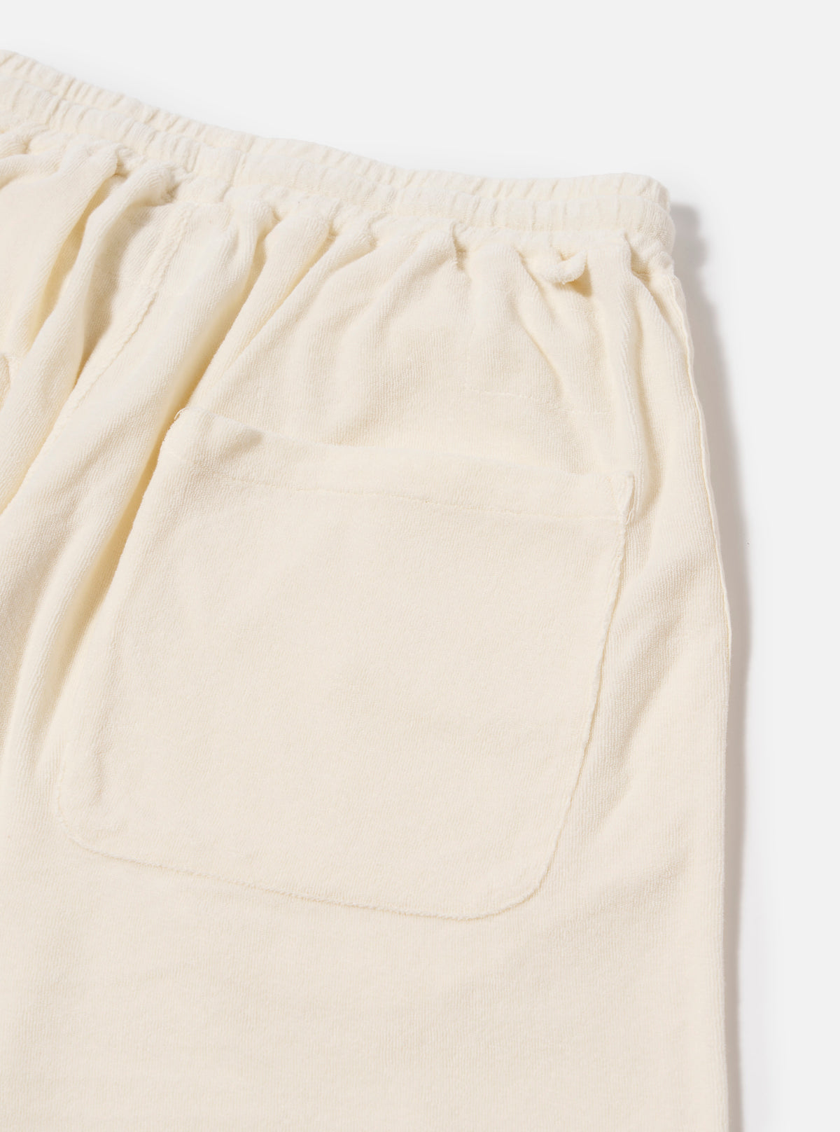 Ecru Light Weight Terry Simple Short