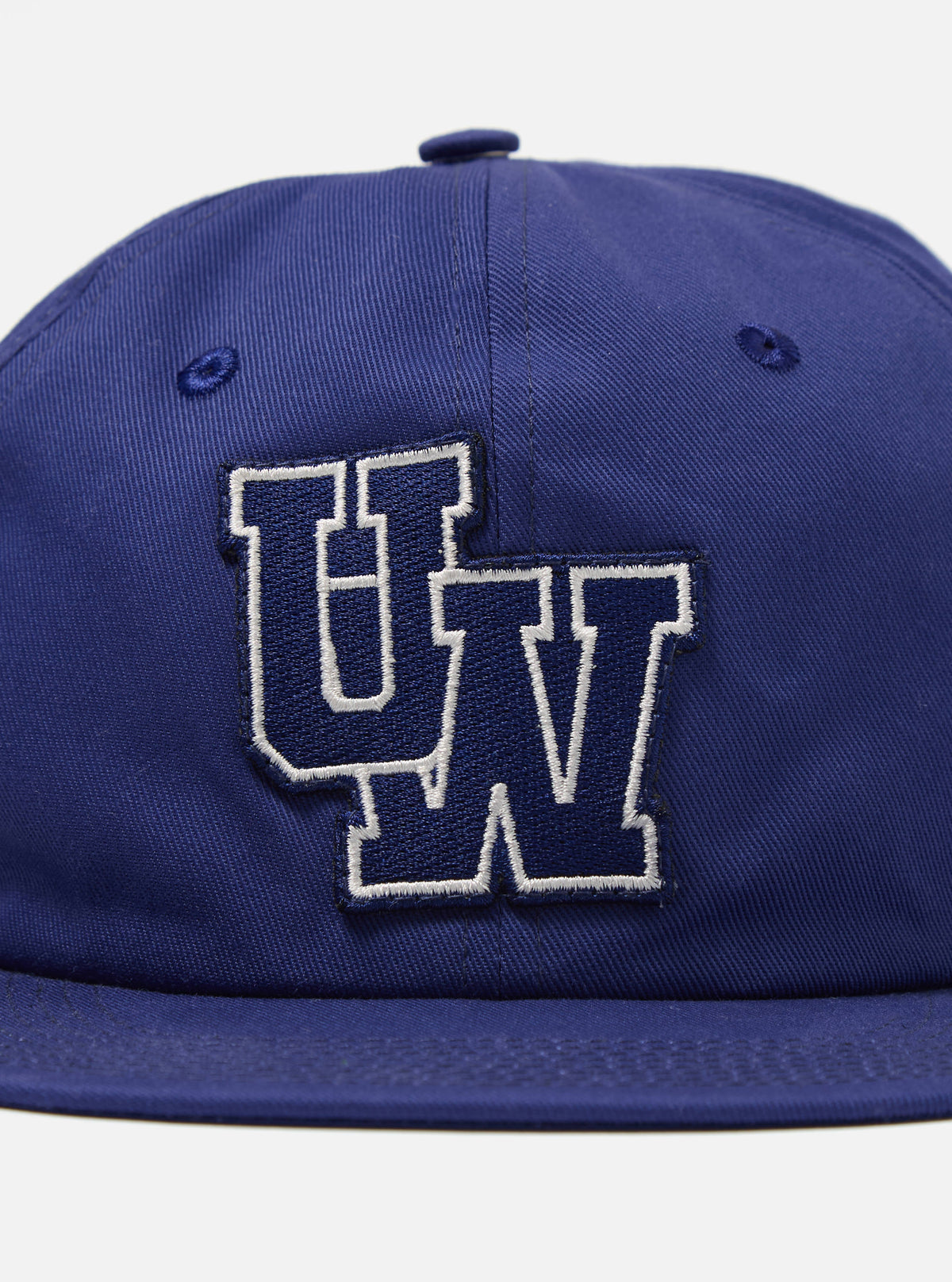 Bright Navy Twill Cotton Baseball Hat
