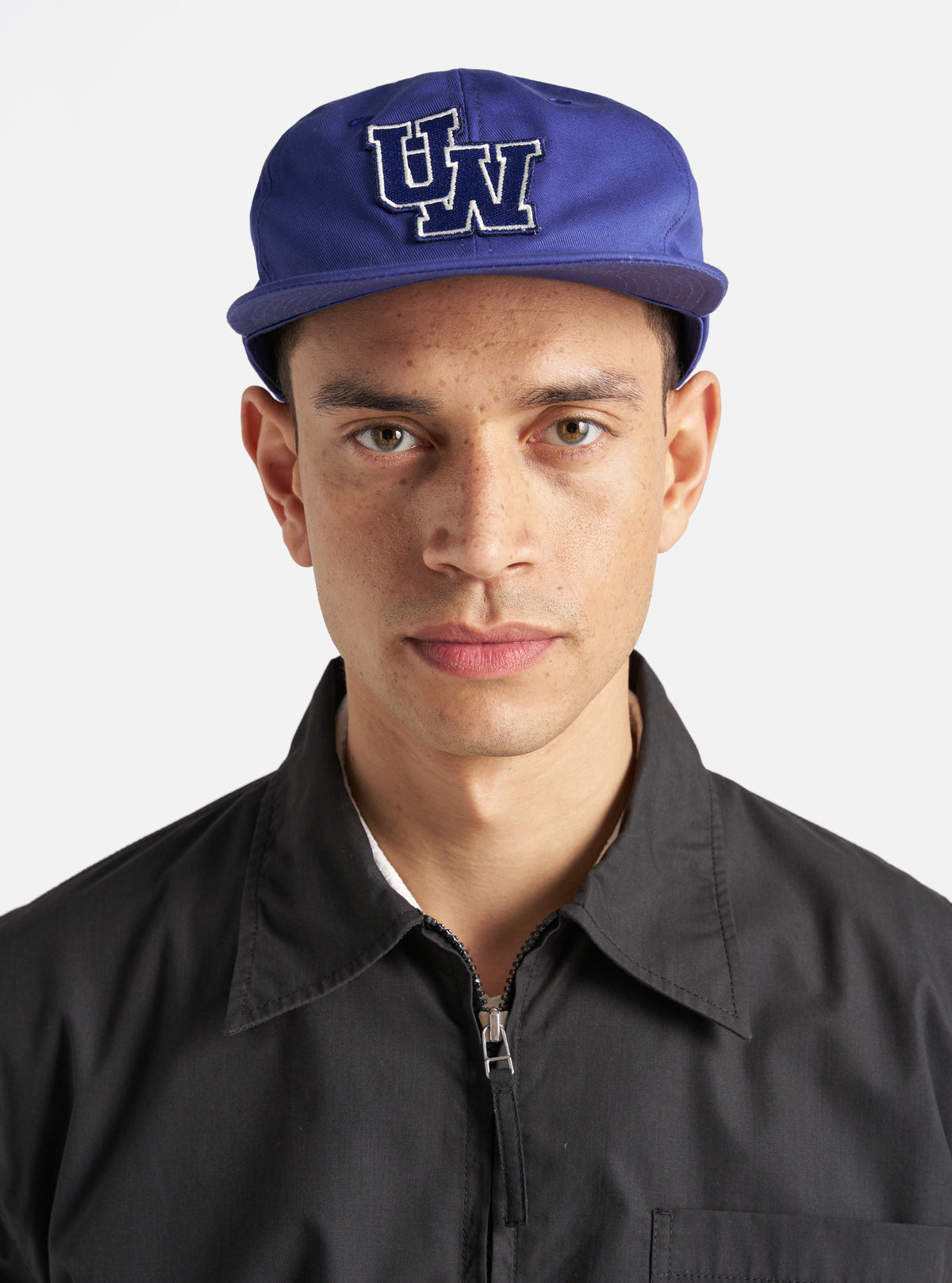 Bright Navy Twill Cotton Baseball Hat