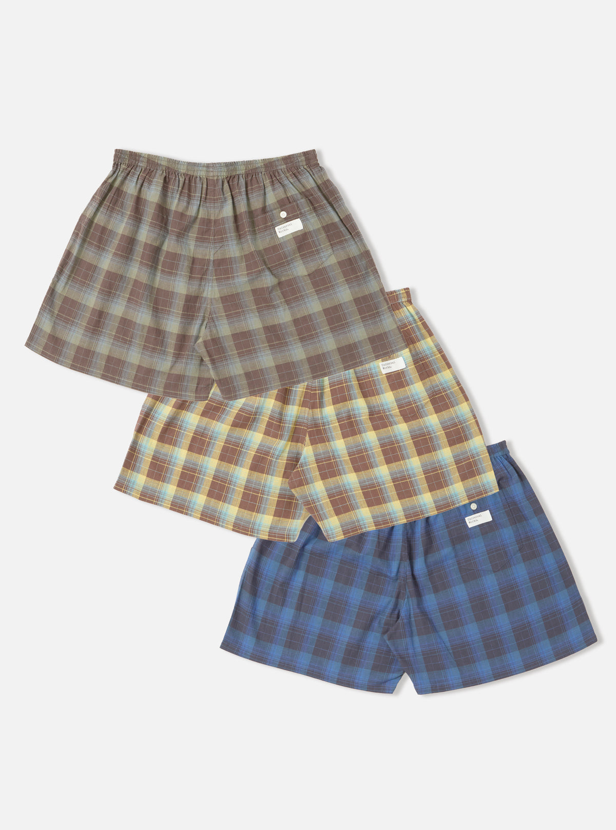 Multi Check 3 Pack Boxer Short