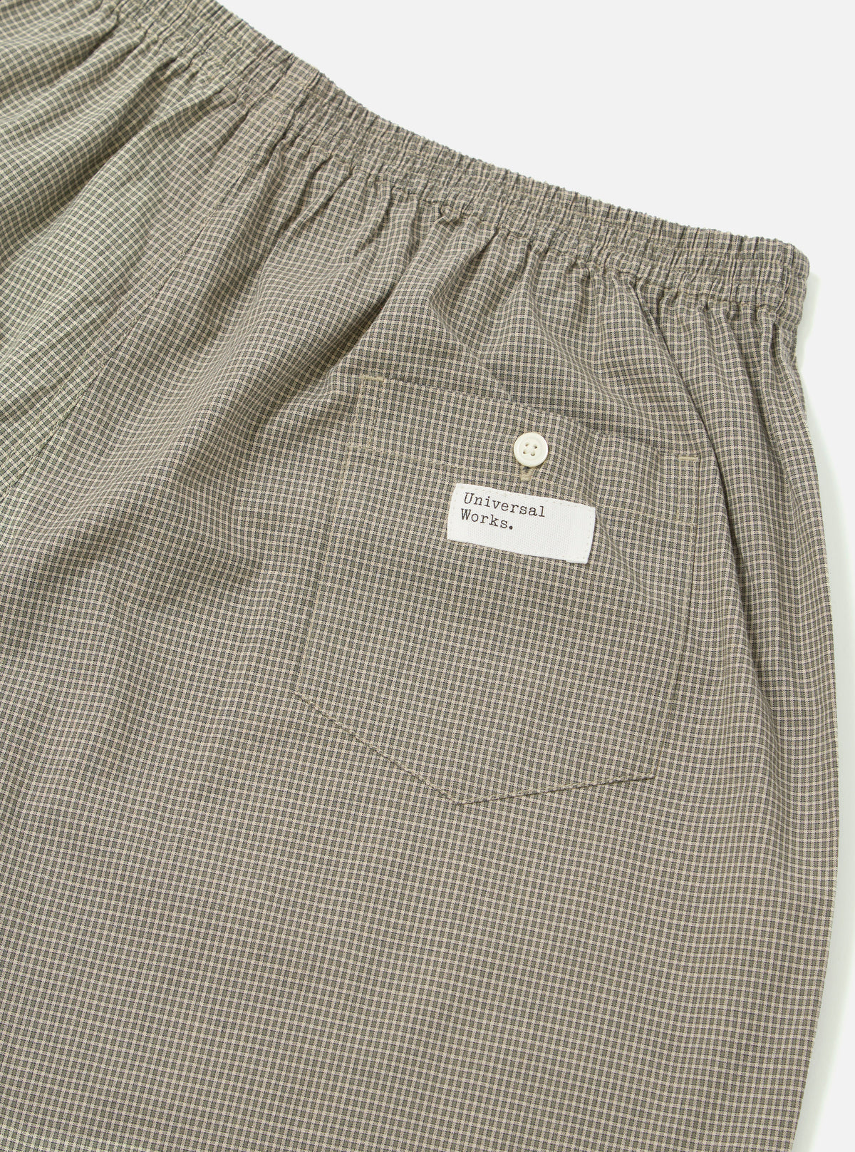 Green Tiny Check Boxer Short