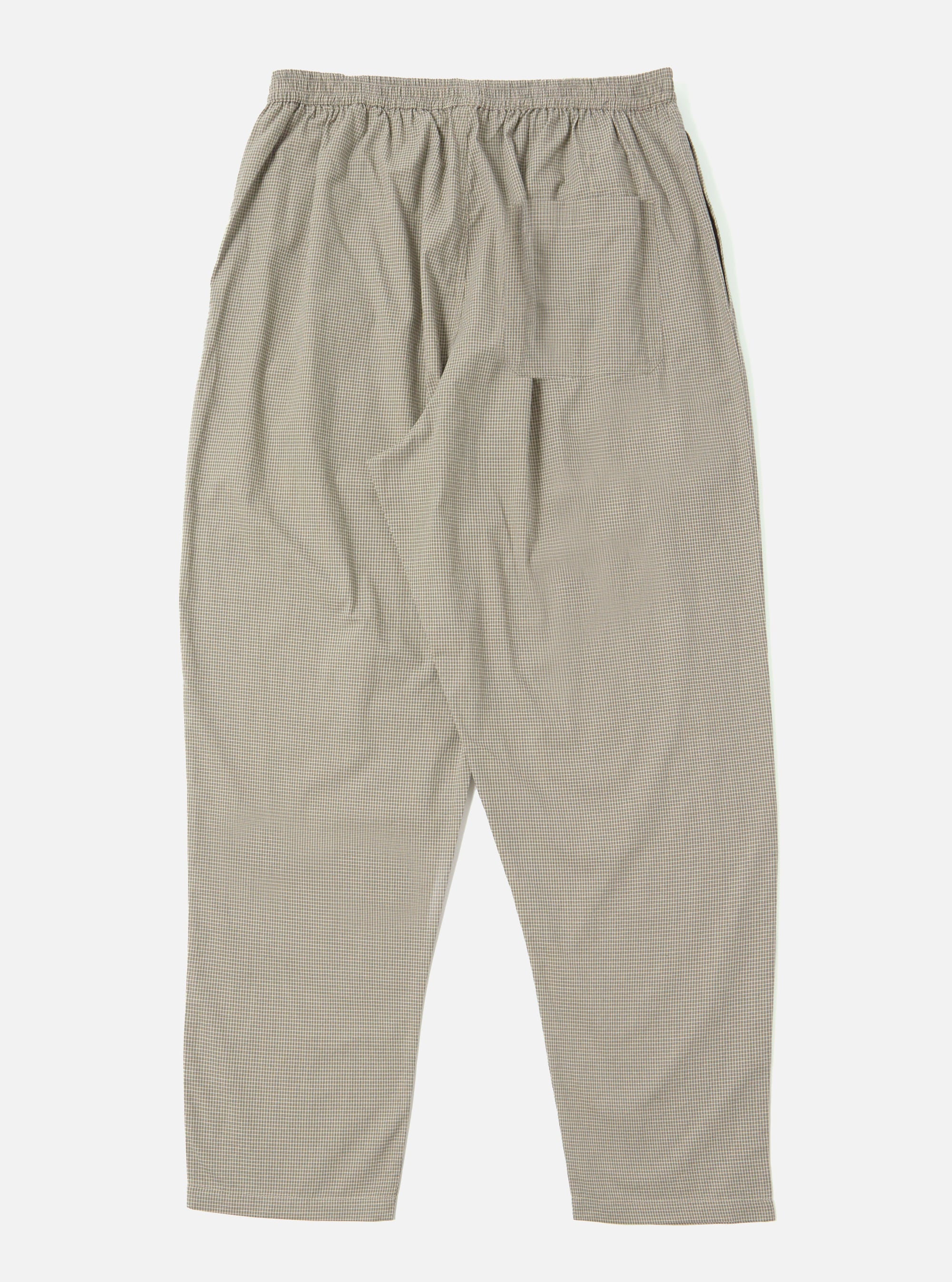 Green Tiny Check Long Pyjama Set