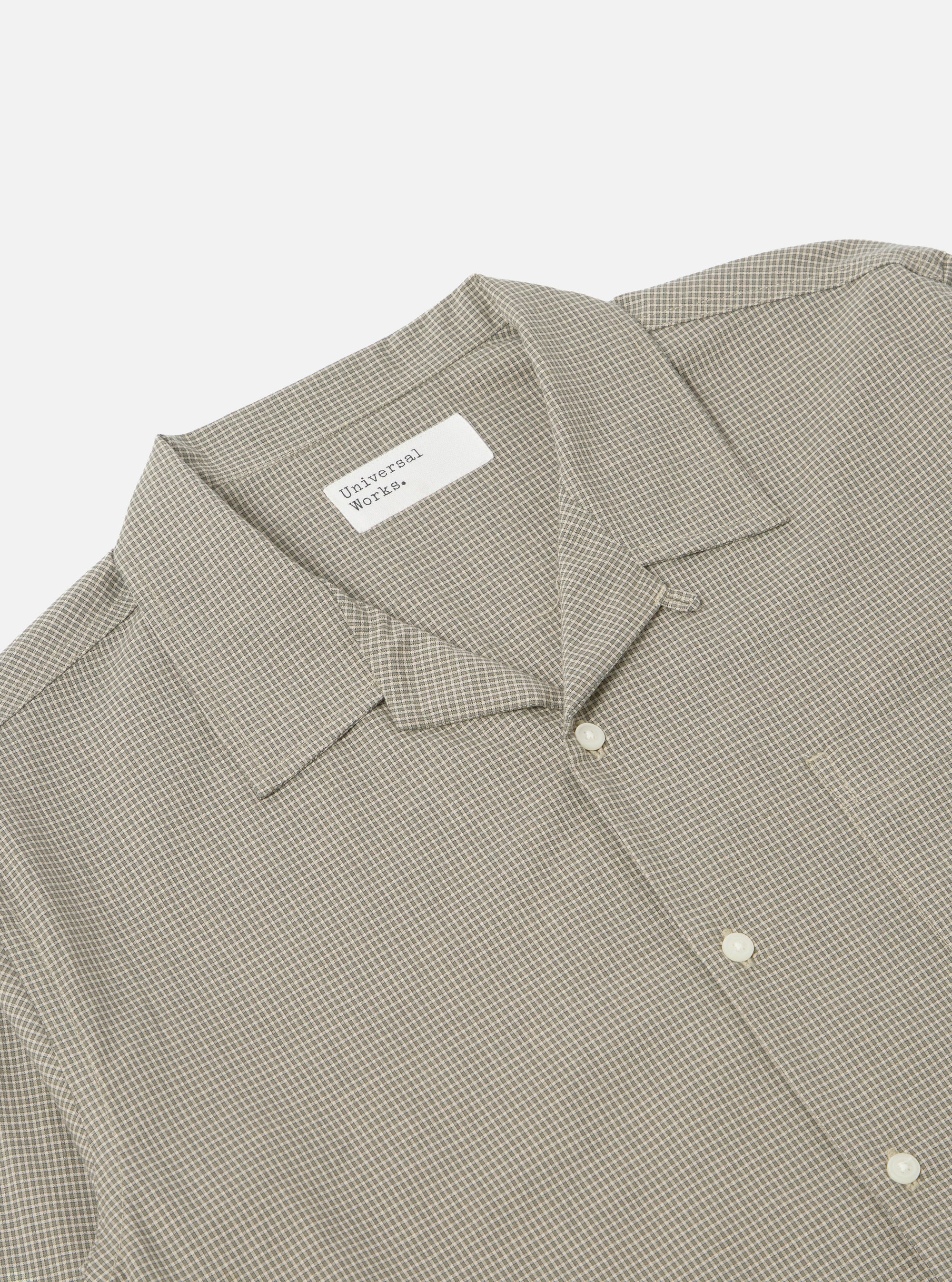 Green Tiny Check Long Pyjama Set