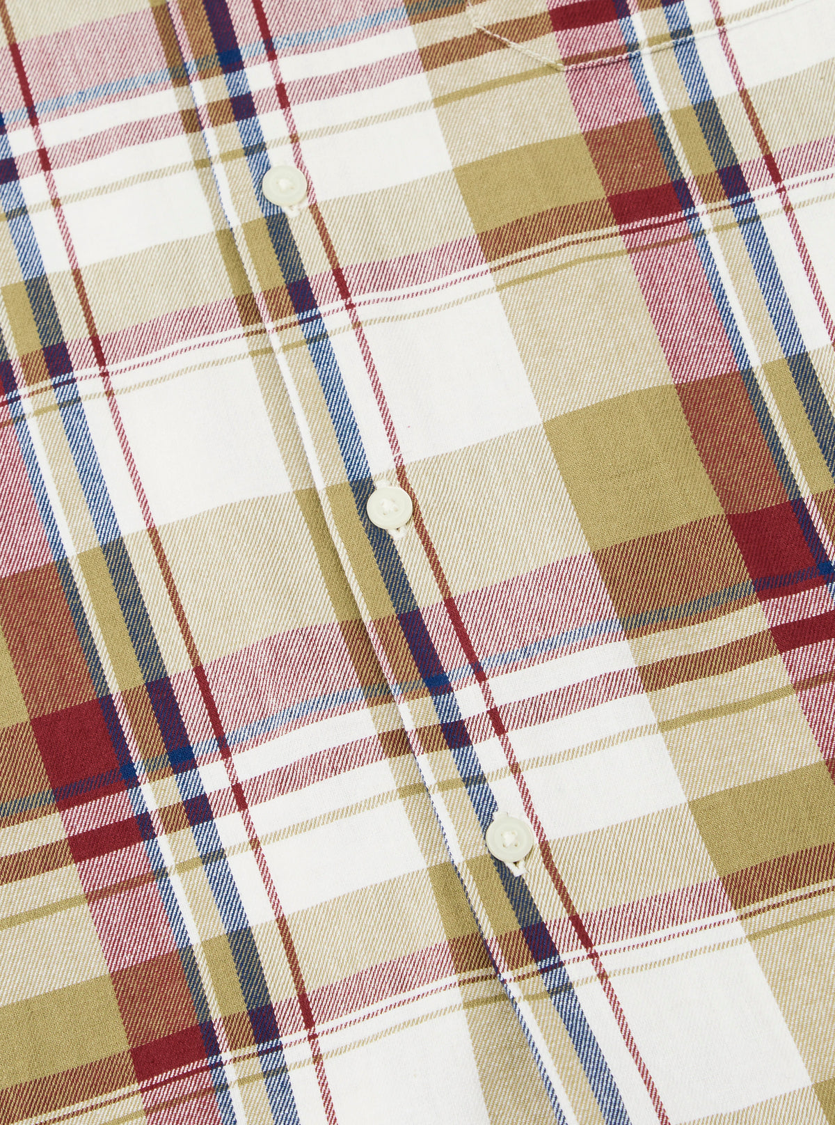 Red/Brown Kip Check Long Pyjama Set