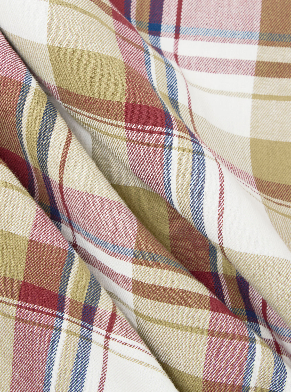 Red/Brown Kip Check Long Pyjama Set