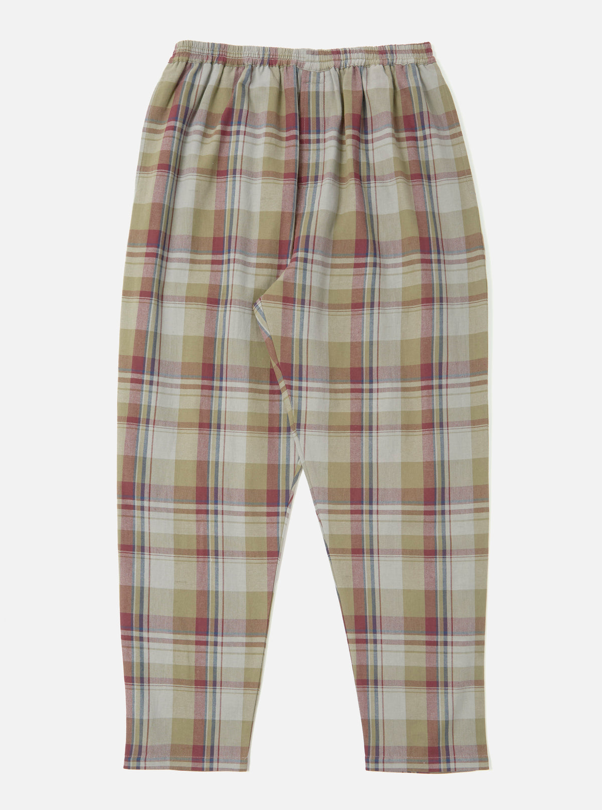 Green Kip Check Long Pyjama Set