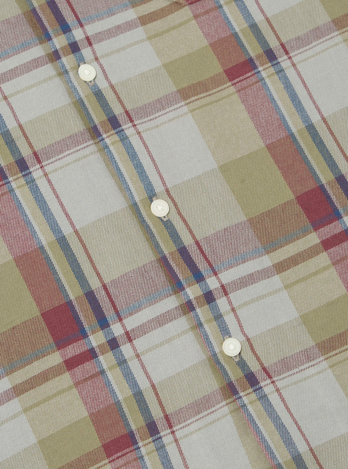 Green Kip Check Long Pyjama Set