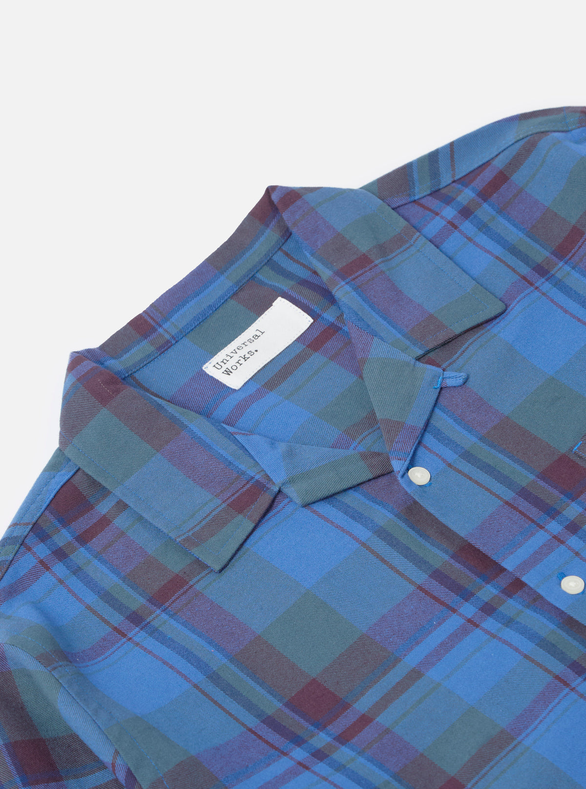 Blue Kip Check Long Pyjama Set