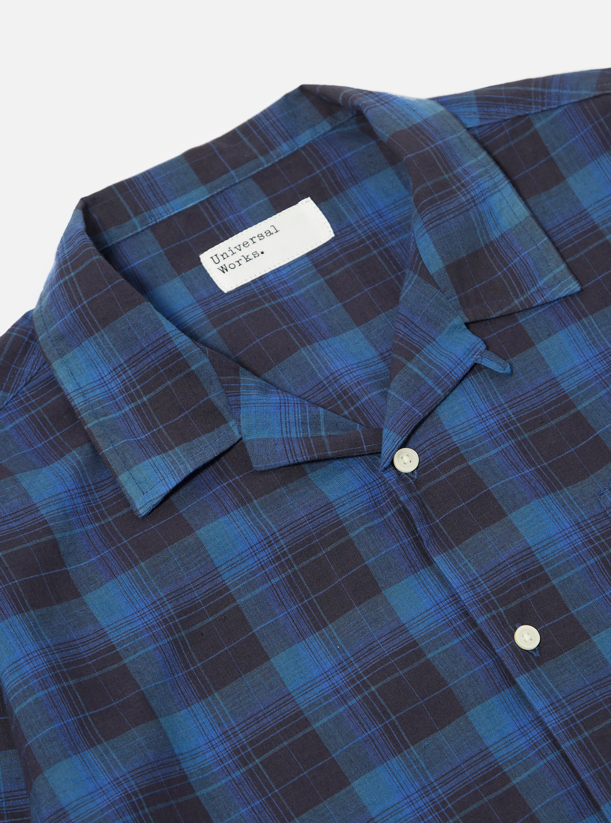 Navy/Blue Check Long Pyjama Set