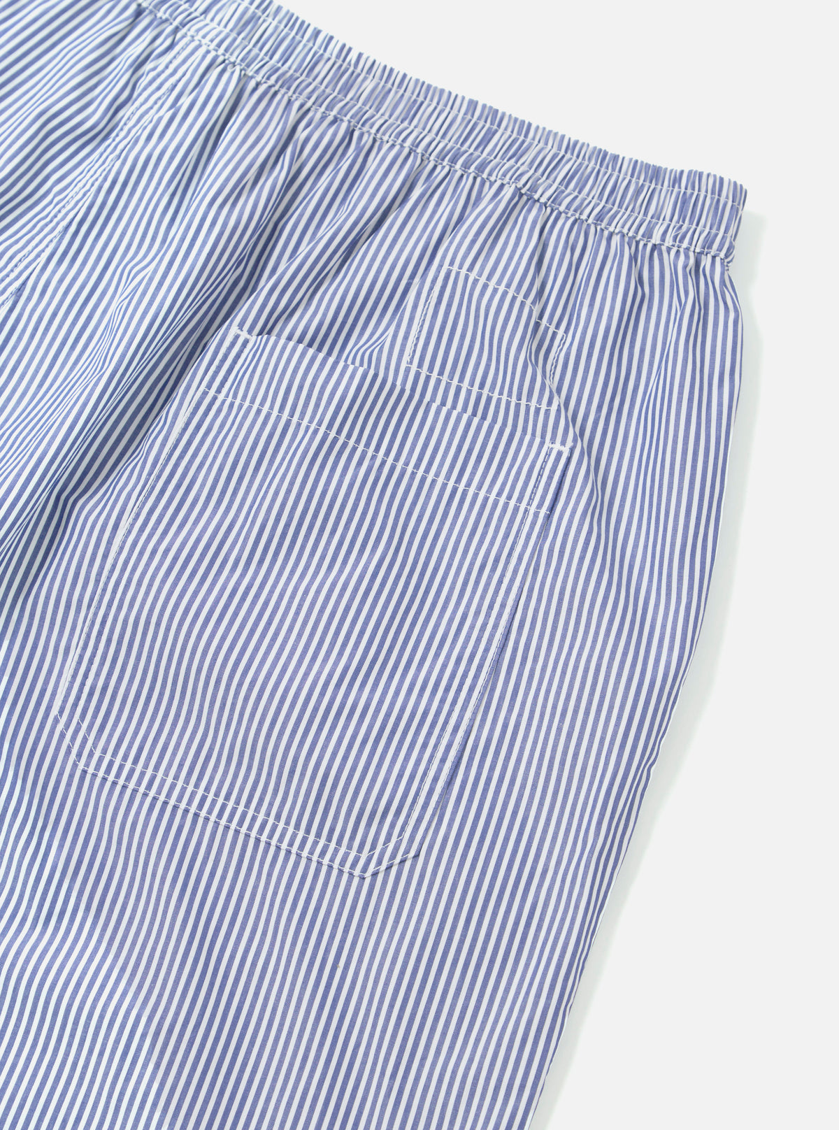 Navy Classic Stripe Short Pyjama Set