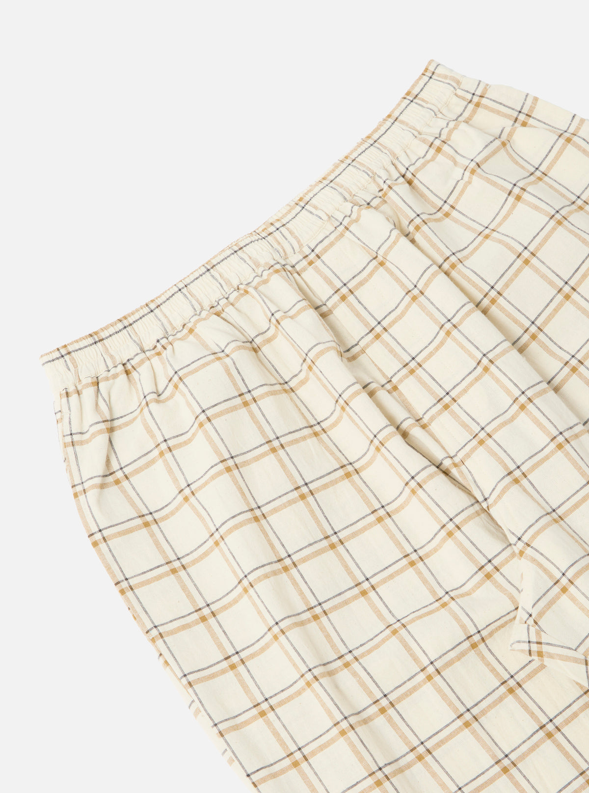 Ecru PJ Plaid Pyjama Pant