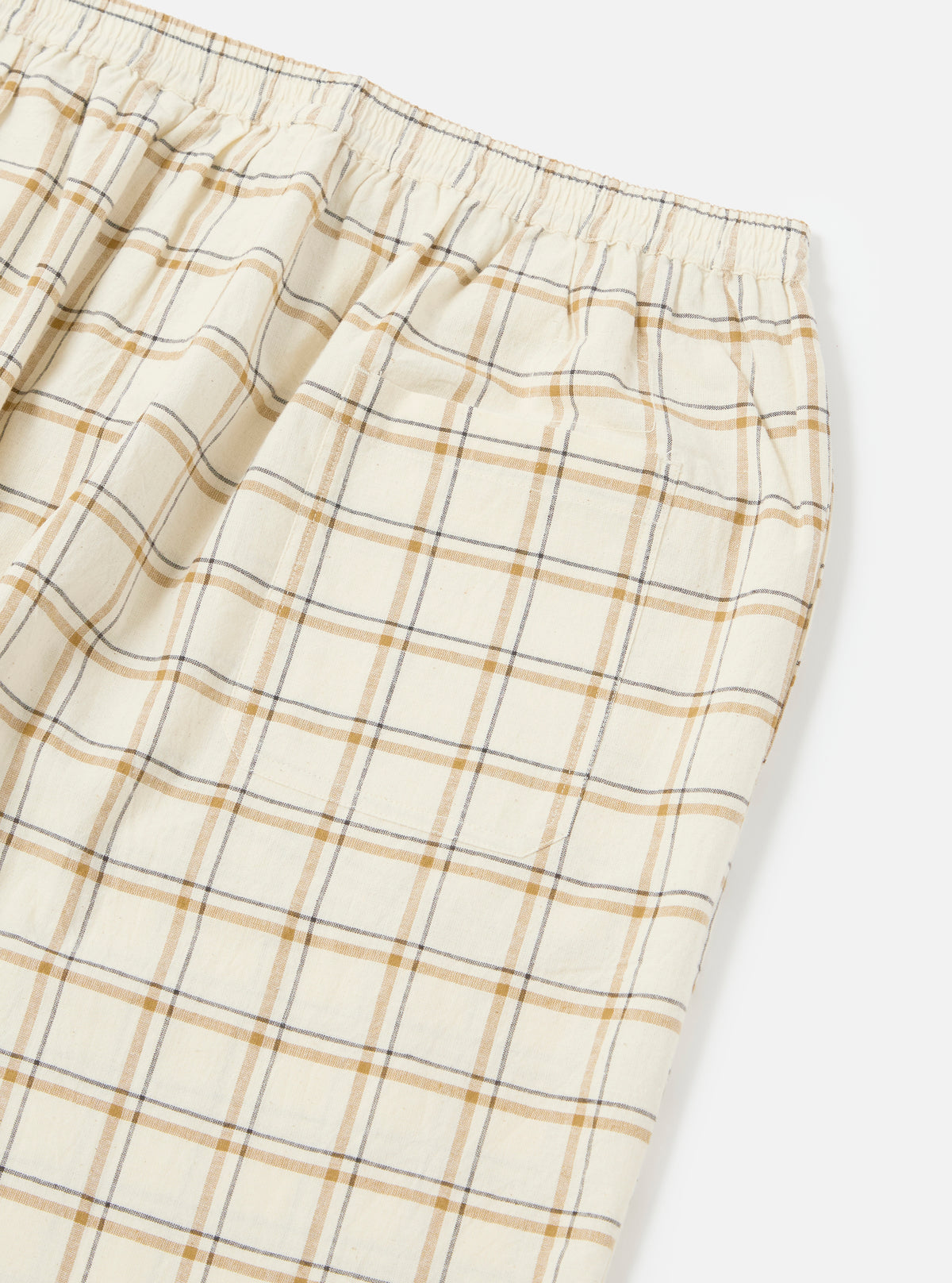 Ecru PJ Plaid Pyjama Pant