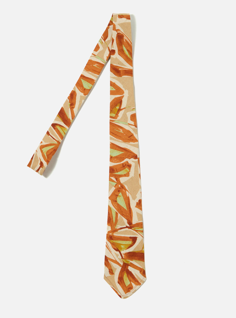 Teracota Artist Flower Lincot Tie