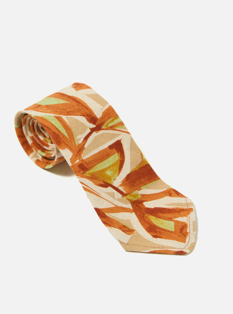 Teracota Artist Flower Lincot Tie