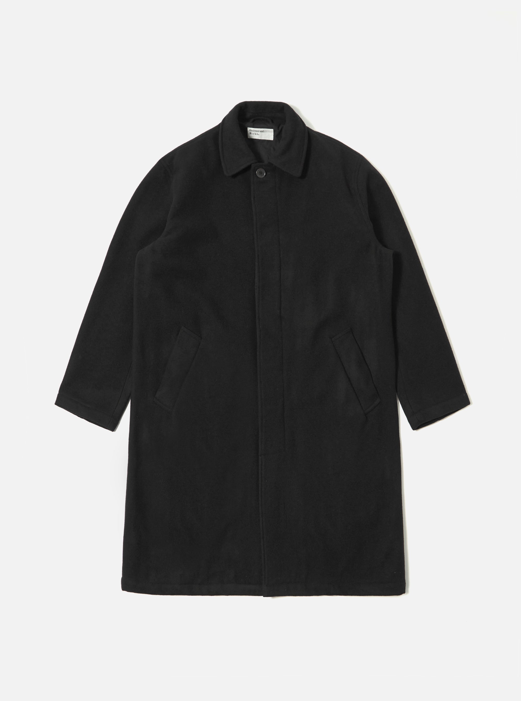 Black Mowbray Mac Coat