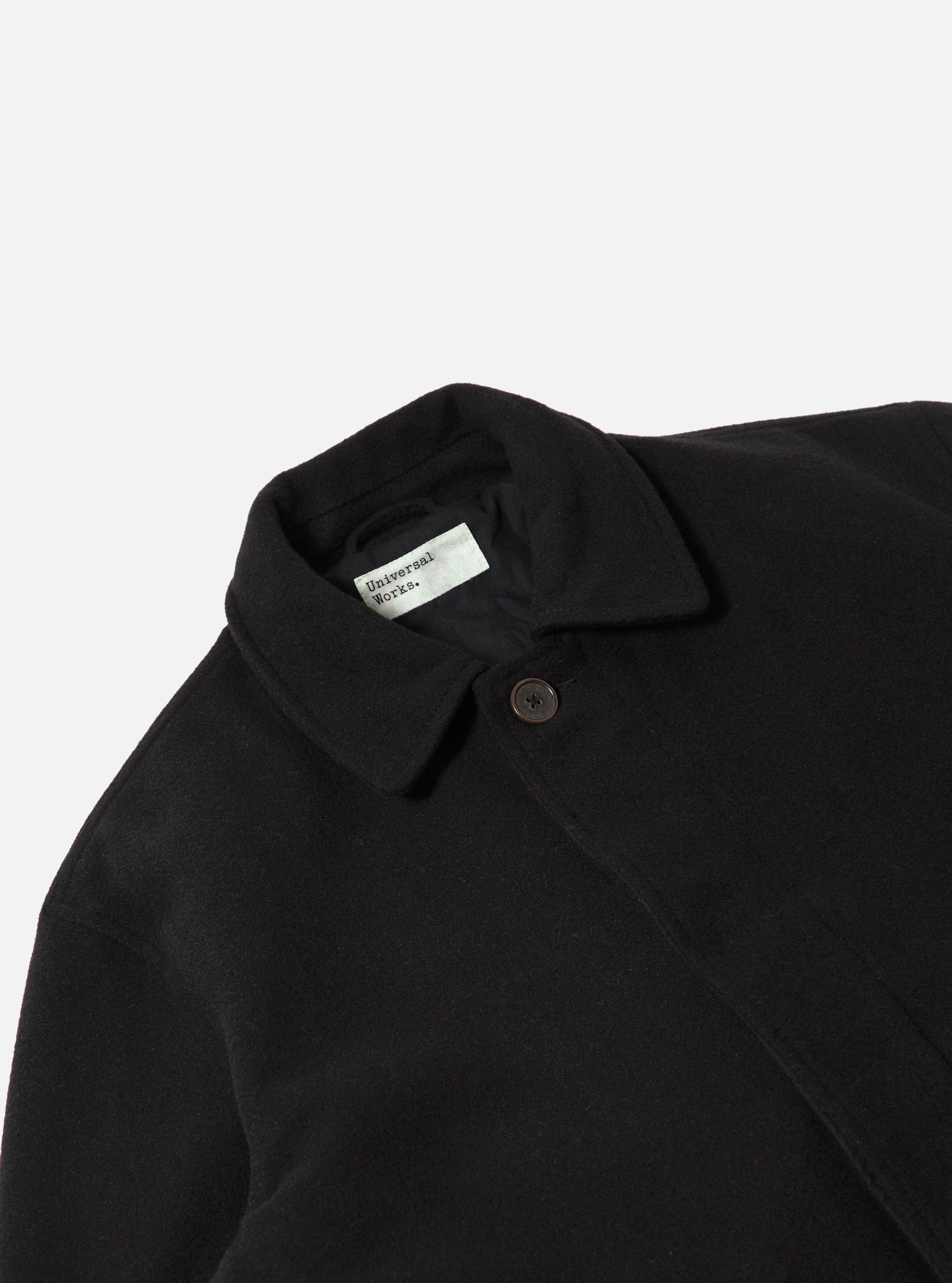 Black Mowbray Mac Coat
